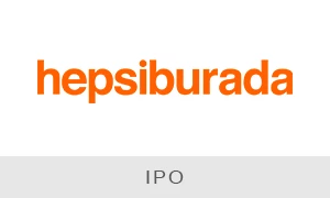 Logo of Hepsiburada company. Link to the Hepsiburada website.