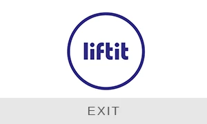 Logo of Liftit company. Link to the Liftit website.