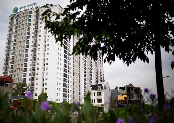 A green building in Vietnam.